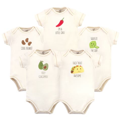 Organic Cotton Bodysuits (Baby)