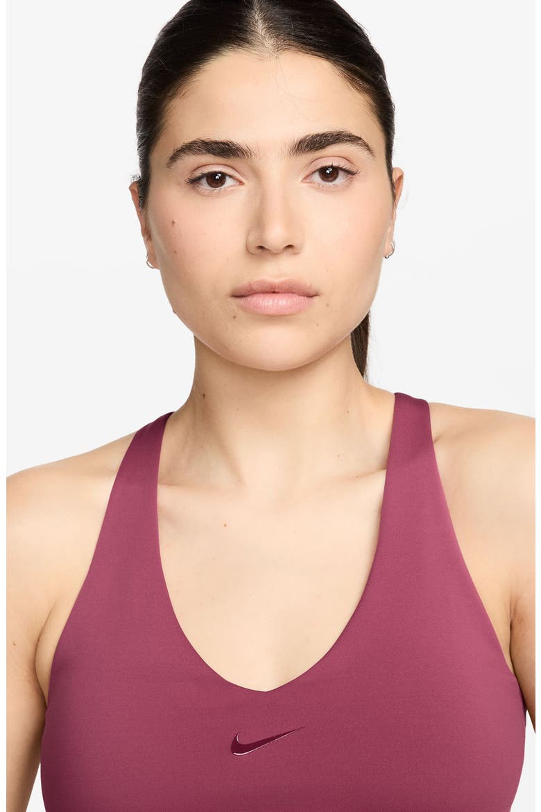 Universa Medium Support Padded Sports Bra Tank, Alternate, color, SWEET BERRY