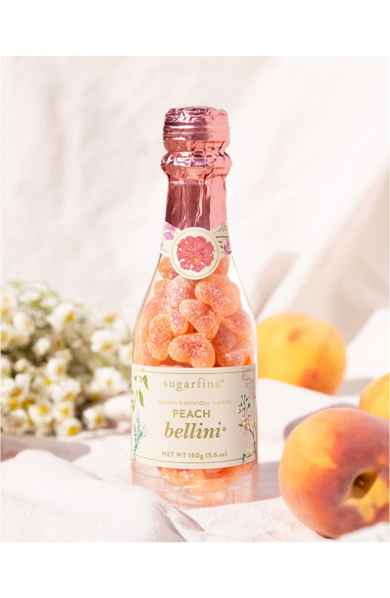 sugarfina Peach Bellini Celebration Bottle, Alternate, color,