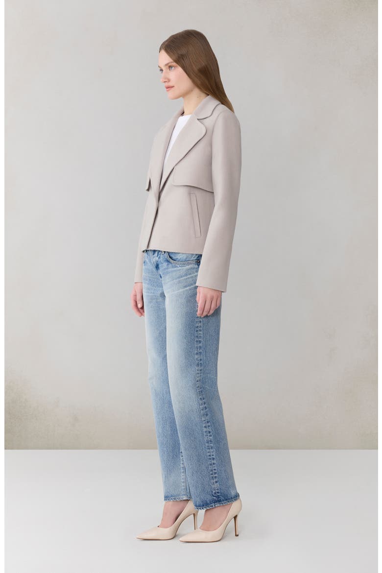 Selah Wool Blend Coat, Alternate, color, LIGHT OAK