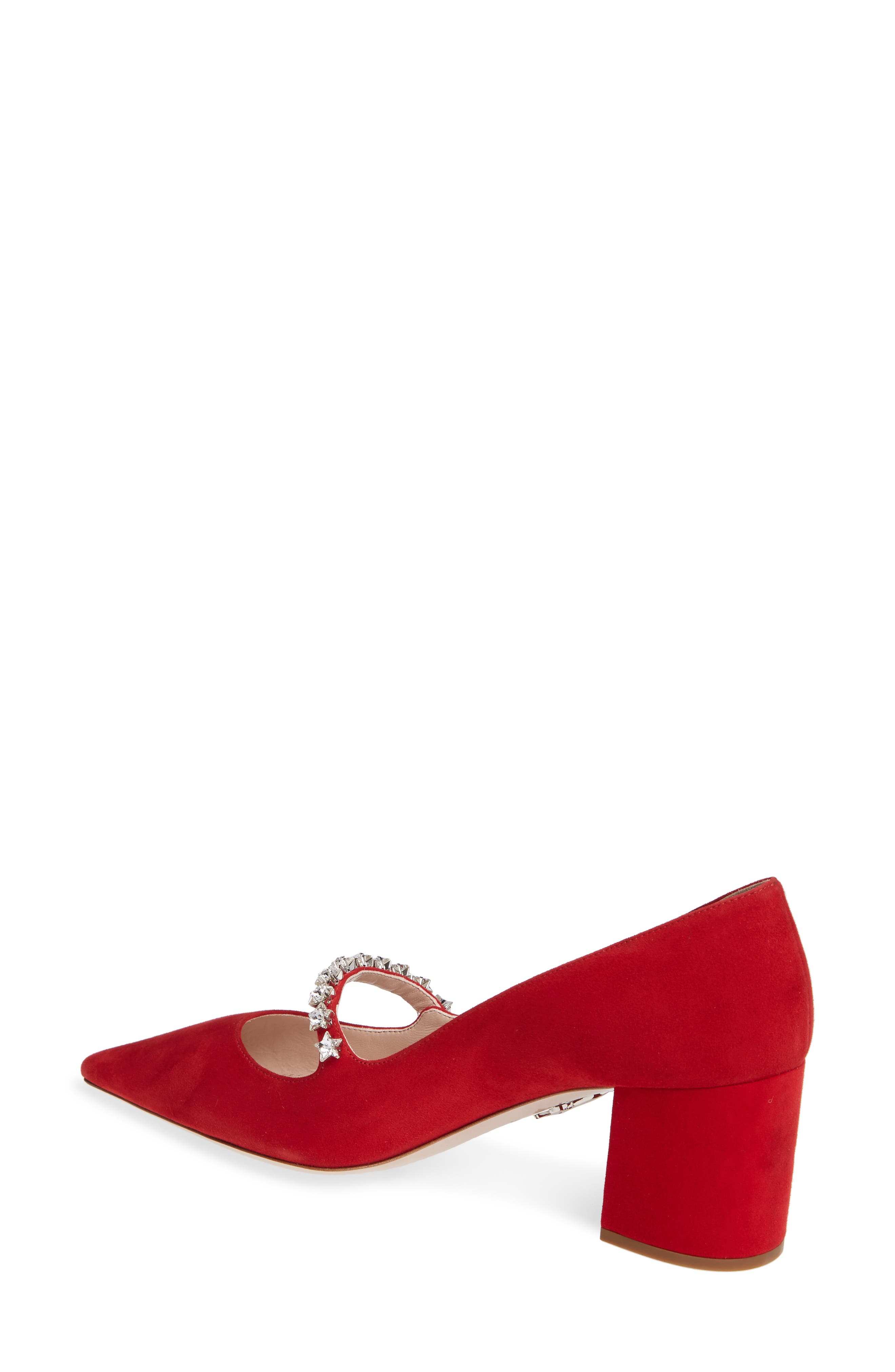 Miu Miu Jewel Star Mary Jane Pump, Alternate, color, 