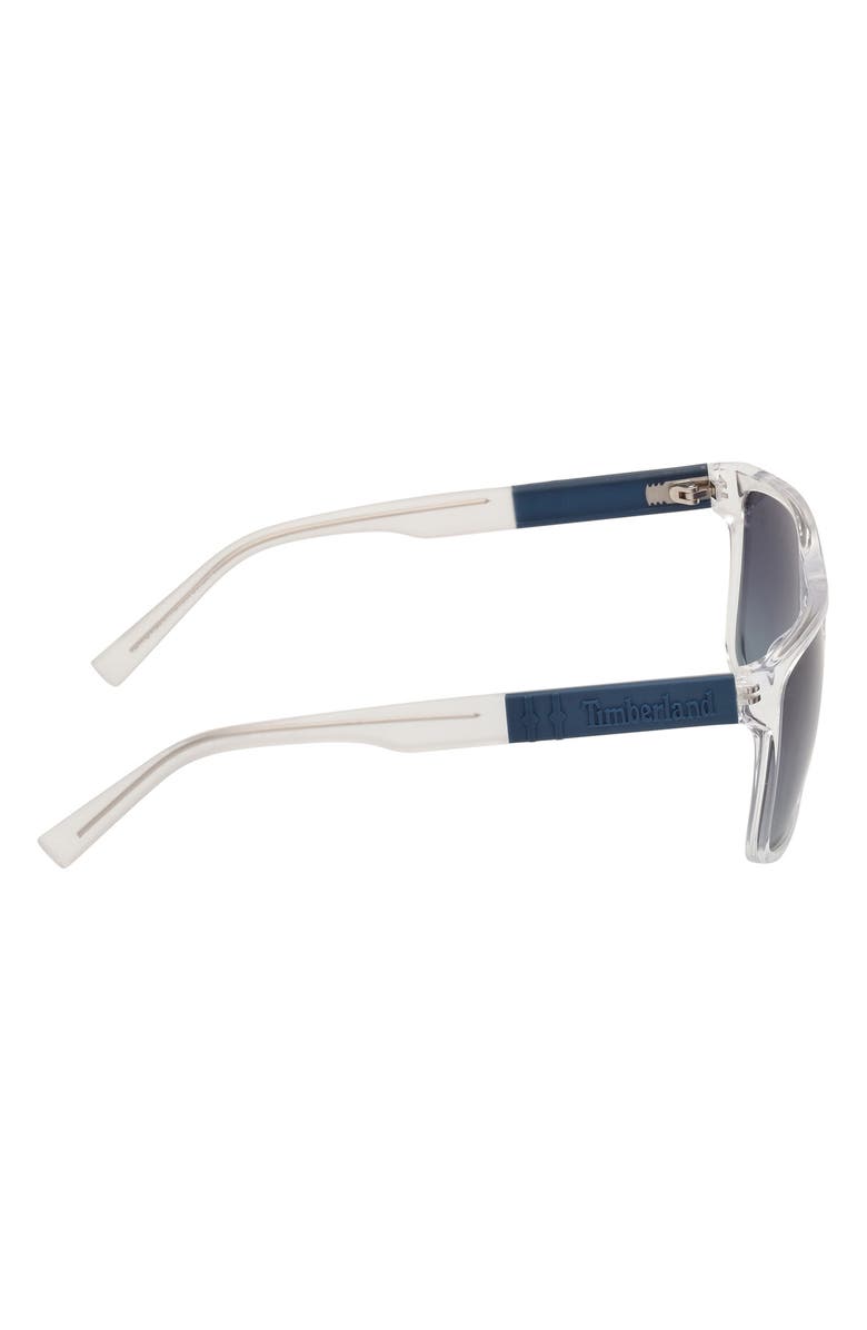 Timberland 59mm Polarized Square Sunglasses, Alternate, color,