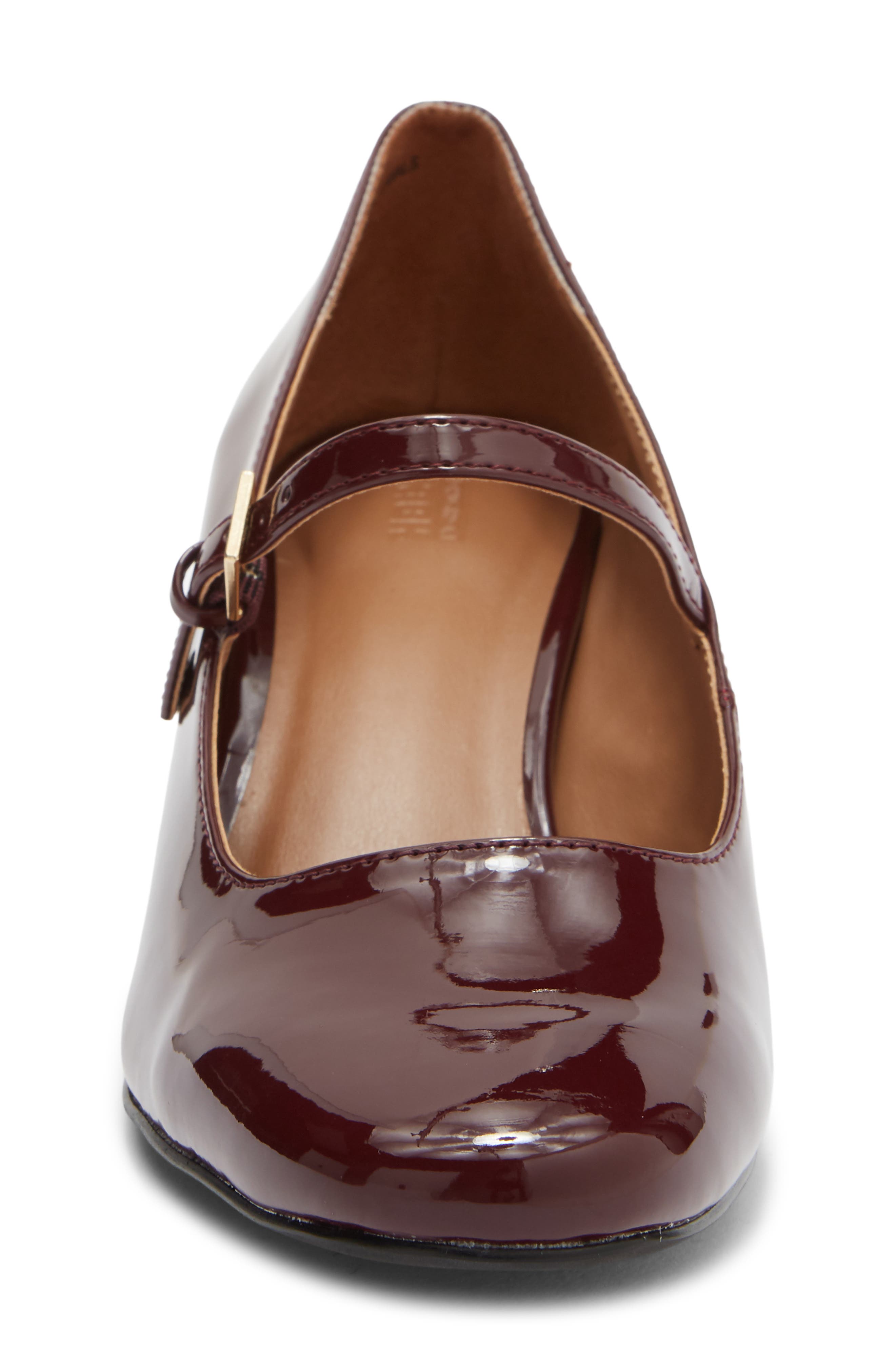Baylin Mary Jane Pump, Alternate, color, RED DEEP GARNET