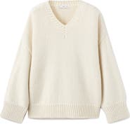 MANGO Selection Chunky V-Neck Sweater