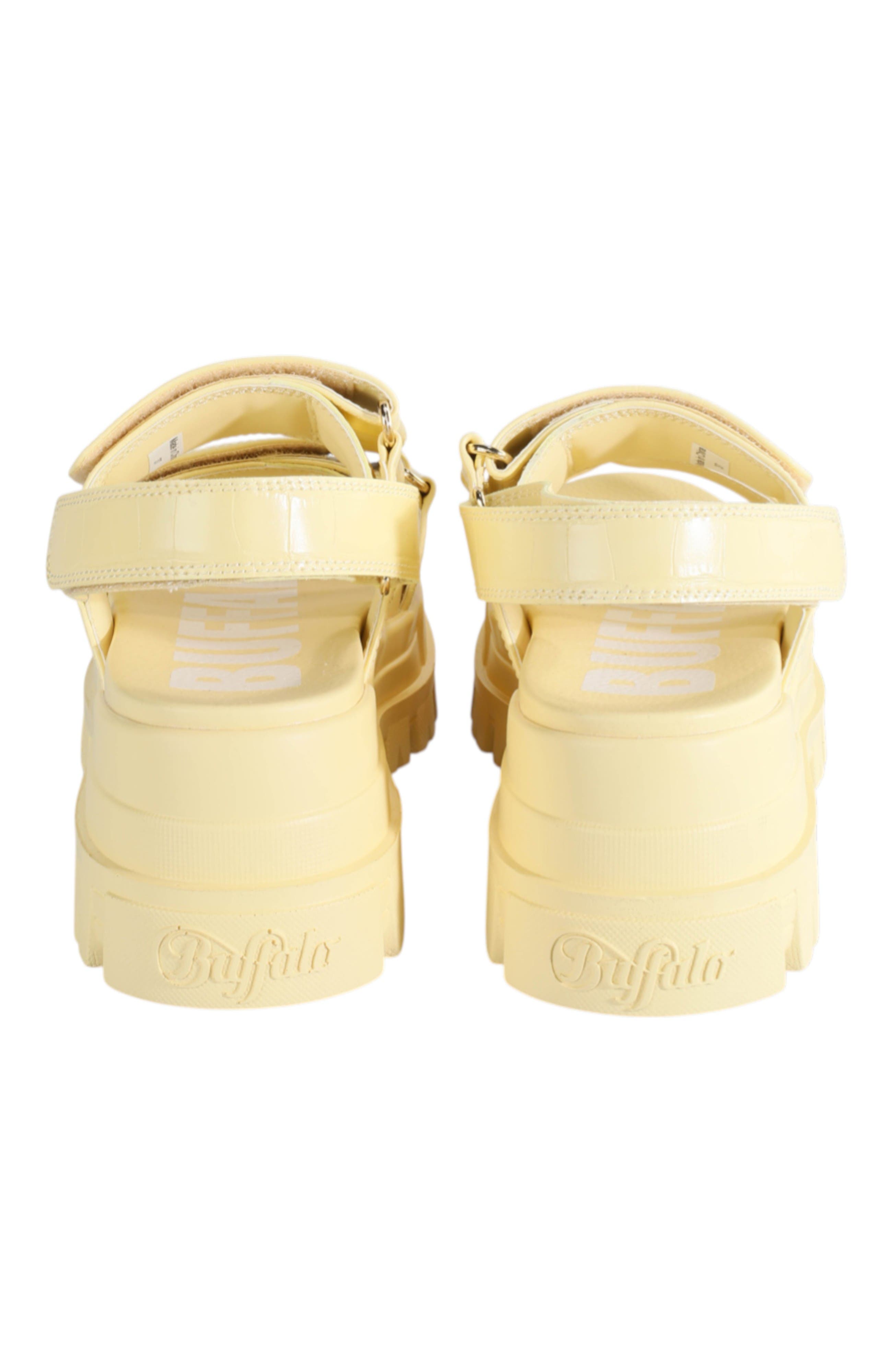Aspha Snd Platform Sandal, Alternate, color, Croco Vanilla