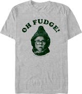 A Christmas Story Men's Oh Fudge Ralphie Parker Short Sleeve Graphic T-Shirt