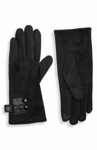 Nanette Lepore Snap Buckle Detail Gloves