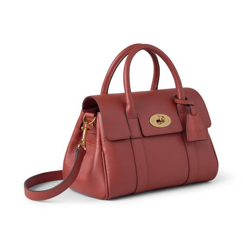 Mulberry Small Bayswater Satchel In Brown