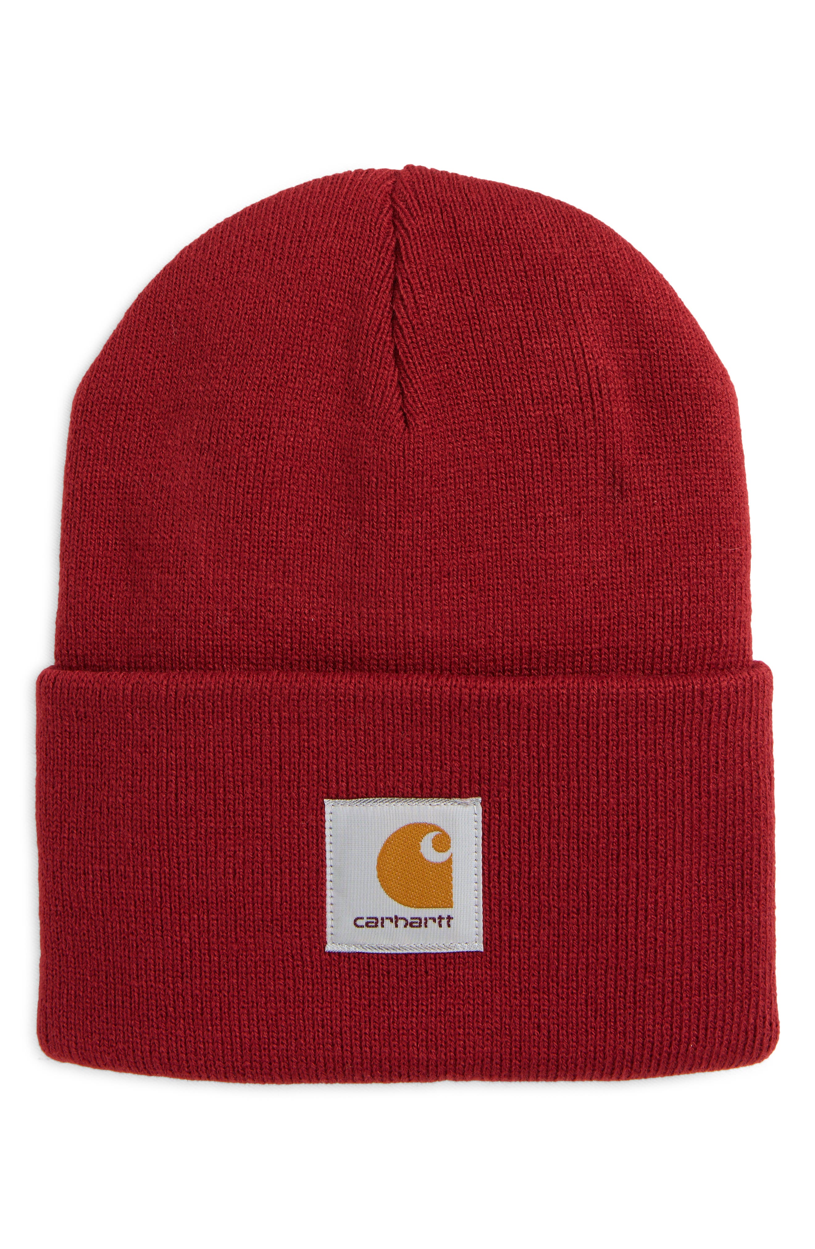 Carhartt Work In Progress Watch Beanie in Scarlet 