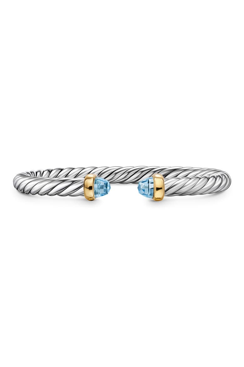 Cablespira® Flex Bracelet, 6mm, Main, color, BLUE TOPAZ