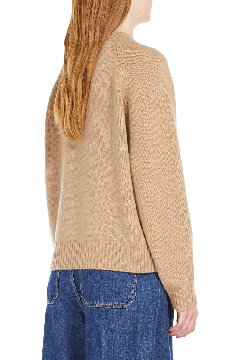 Weekend Max Mara Gabbia Virgin Wool Crewneck Sweater, Alternate, color, 