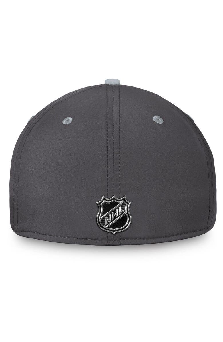 FANATICS Men's Fanatics Branded Charcoal/Gray Seattle Kraken Authentic Pro Home Ice Flex Hat, Alternate, color, 