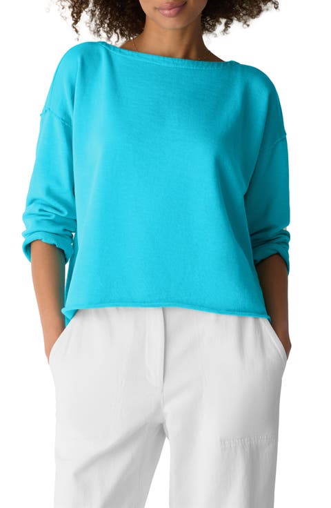 Bateau Neck Boxy Top