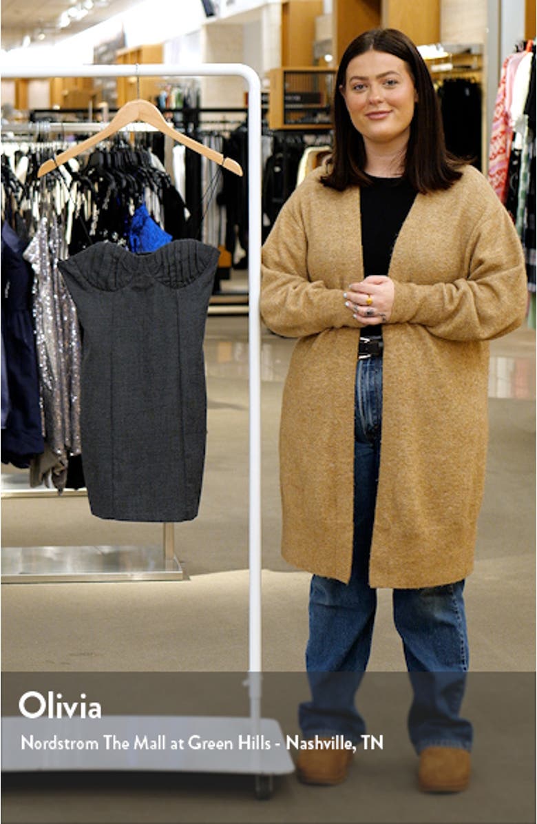 Sweetheart Neck Minidress, sales video thumbnail