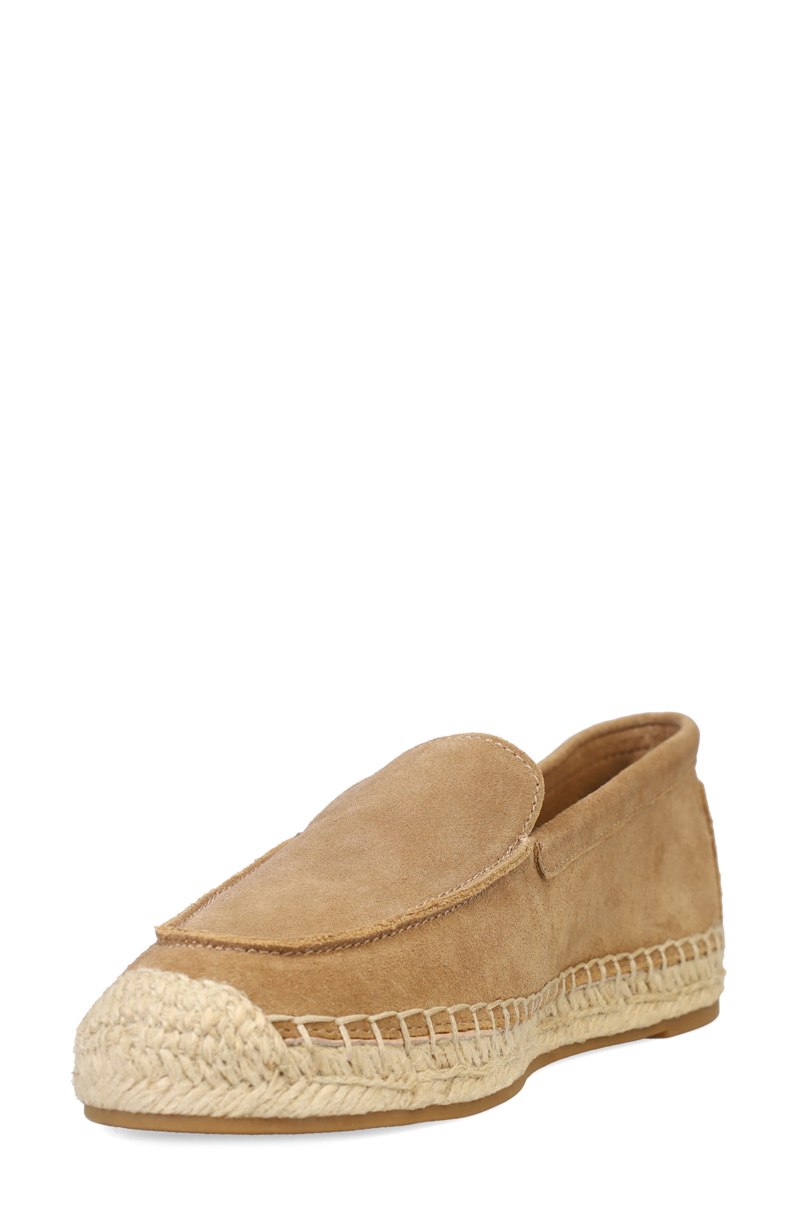 Eileen Fisher Lyla Espadrille Flat, Alternate, color, Caramel