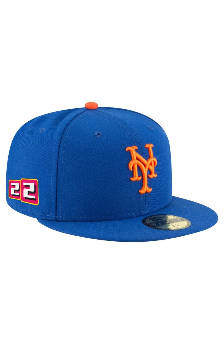 New Era Men's New Era Juan Soto Royal New York Mets 2025 Player’s Weekend 59FIFTY Fitted Hat, Main, color, 