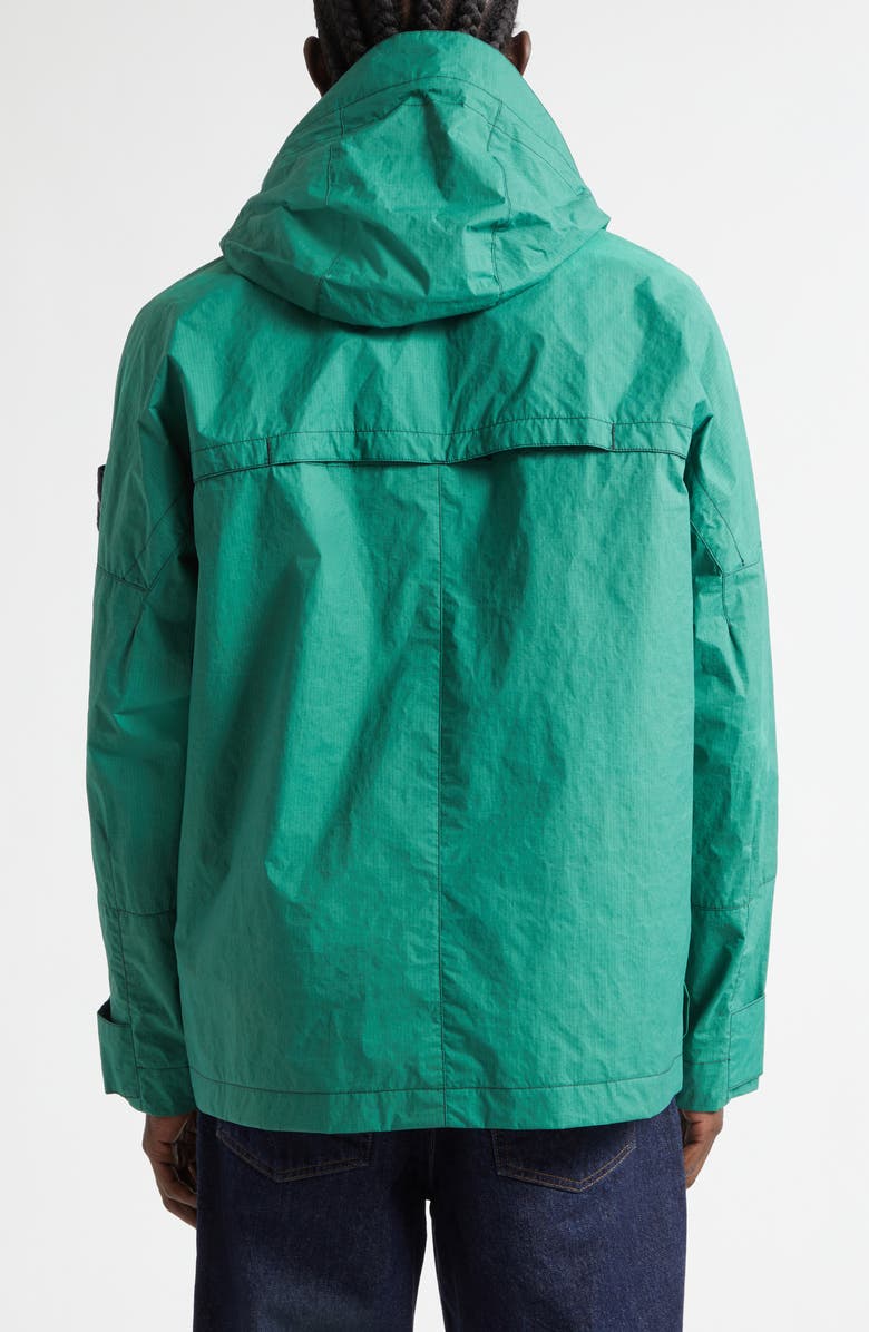 Stone Island Short Hooded Parka, Alternate, color, Malachite