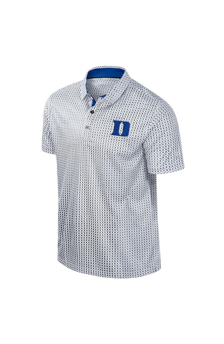 COLOSSEUM Men's Colosseum Black Duke Blue Devils Big & Tall Marty Rival Polo, Alternate, color, 
