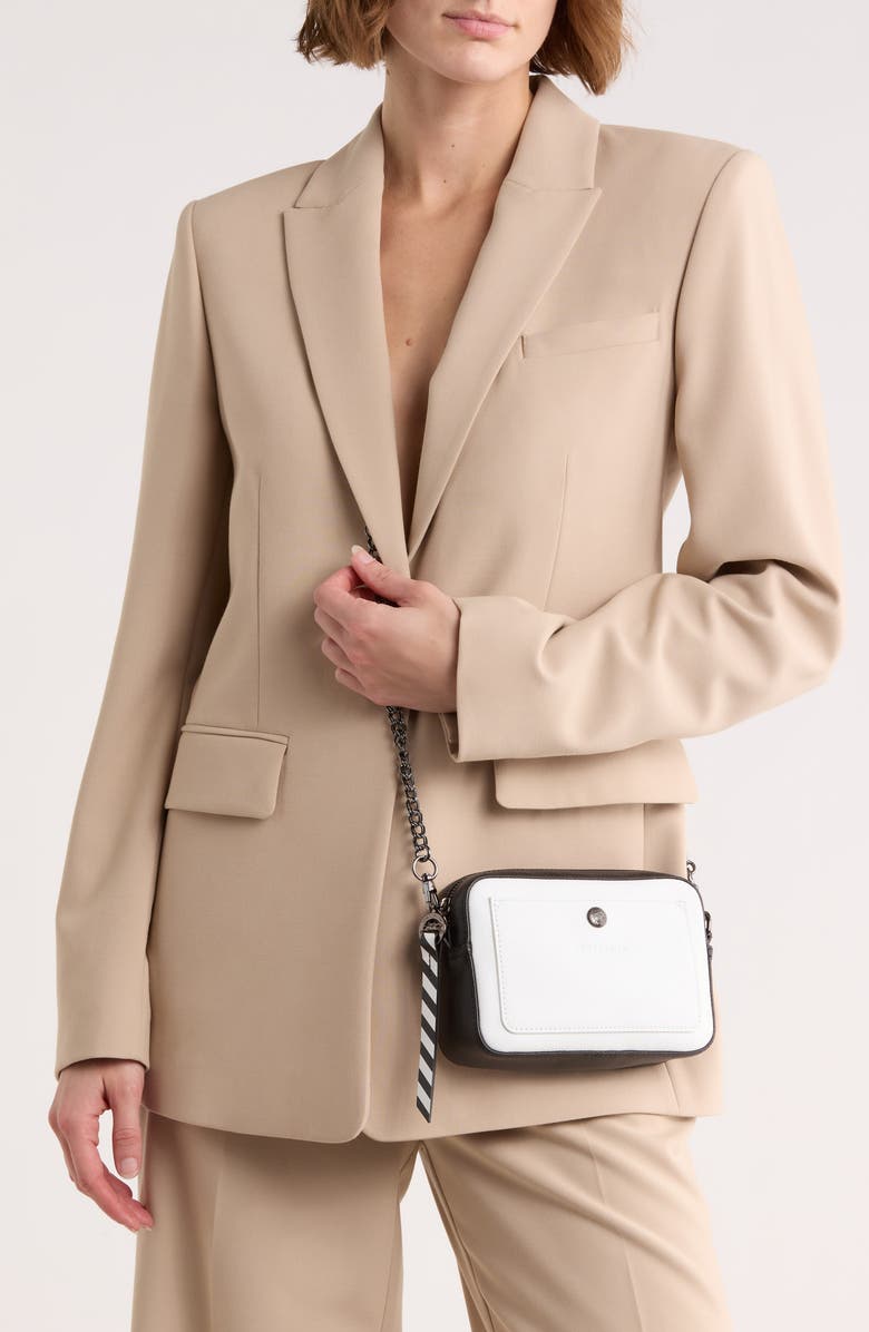 Longchamp Le Foulonné Small Crossbody Belt Bag, Alternate, color, White