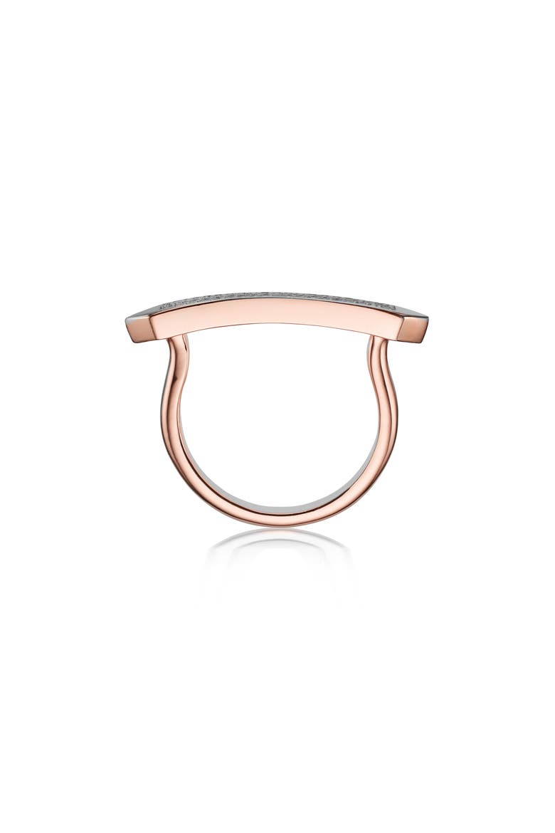 Baja Skinny Diamond Stacking Ring, Alternate, color, ROSE GOLD