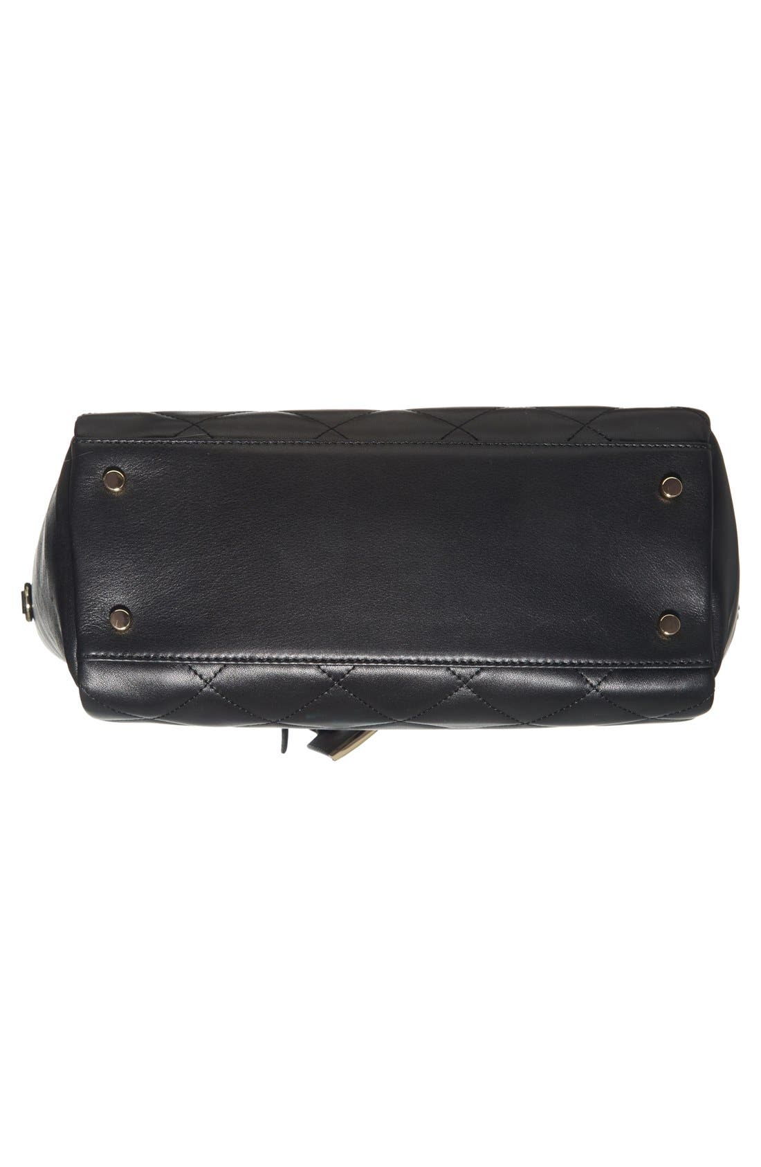 Kate Spade New York 'emerson place - hayden' quilted leather satchel, Alternate, color, 