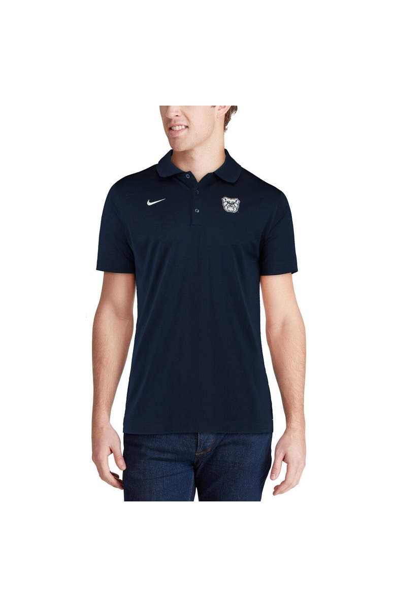 Nike Men's Nike Navy Butler Bulldogs Varsity Performance Polo, Alternate, color,