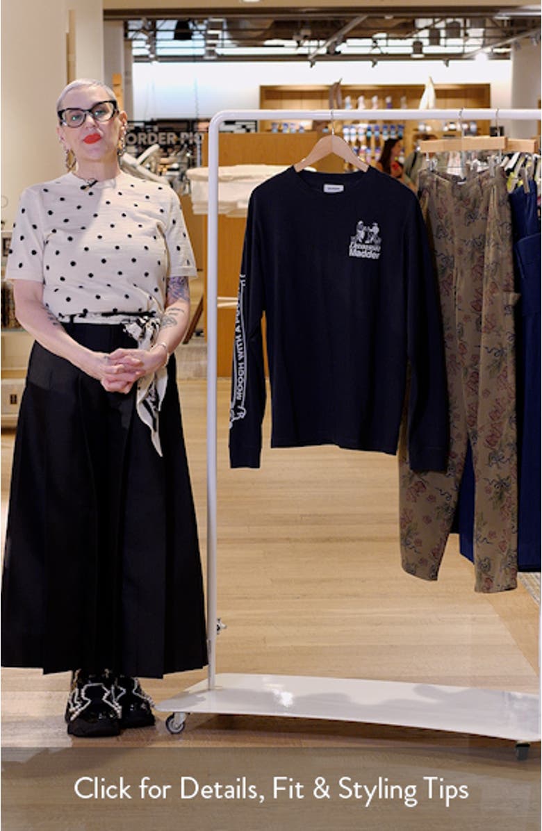 Dog Walker Long Sleeve T-shirt, sales video thumbnail