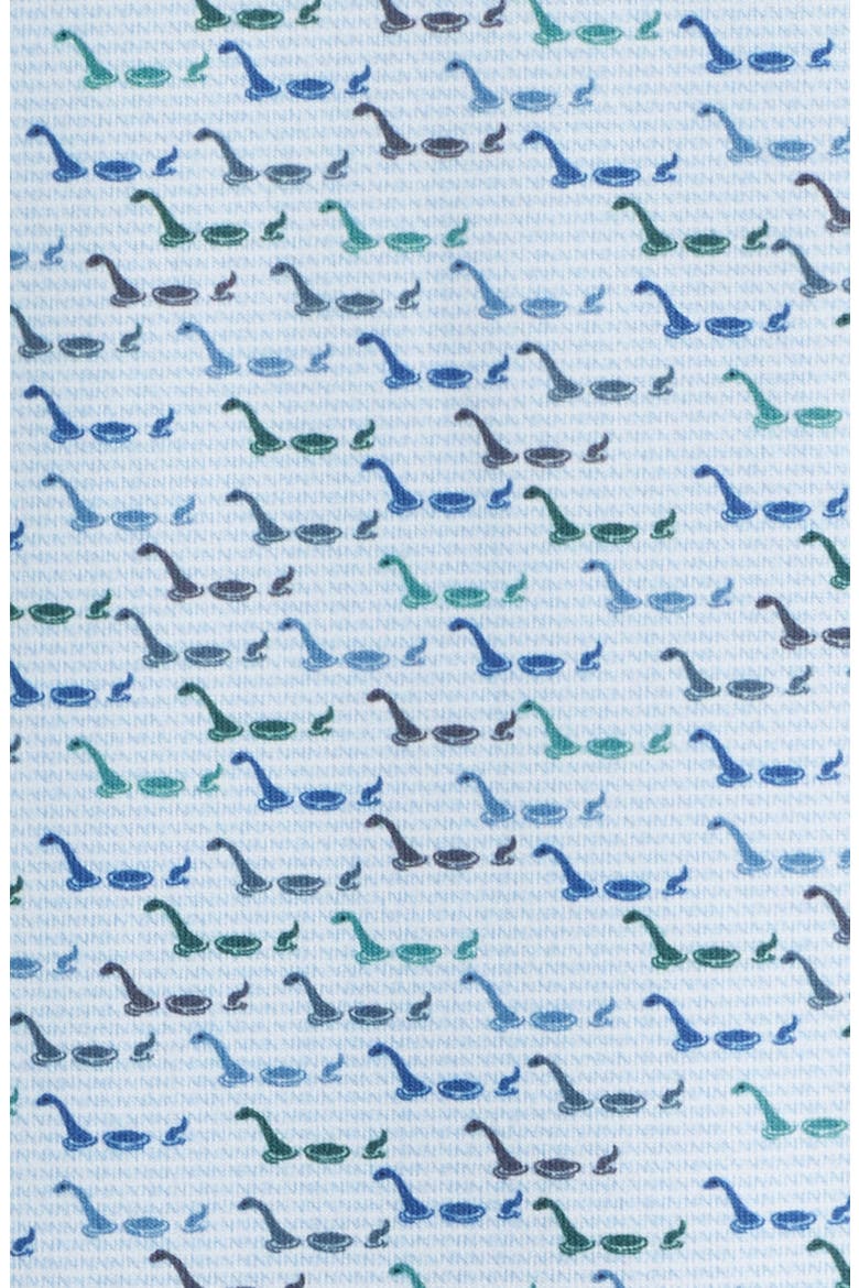 XC+™ Ace Geo Print Performance Golf Polo, Alternate, color, LIGHT BLUE WATER MONSTER