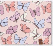 Deux par Deux Stretch Jersey Printed Butterflies Neck Tube