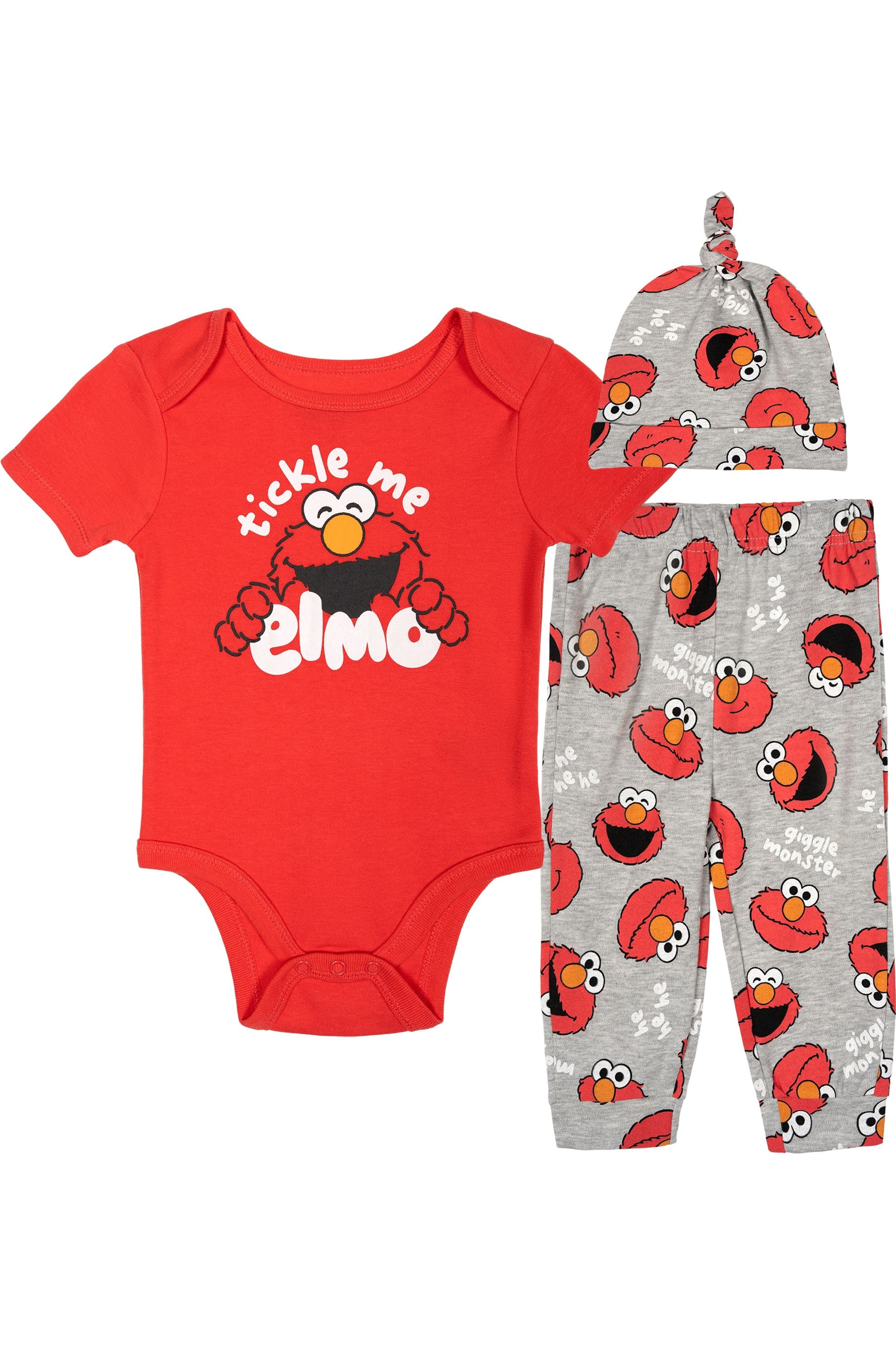 selected Elmo Red Grey