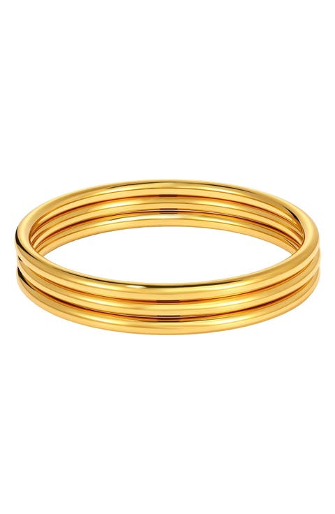 3-Piece Bangle Bracelet Set