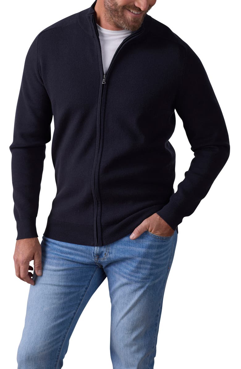The Normal Brand Cooper & Apos Zip Cardigan, Main, color, 