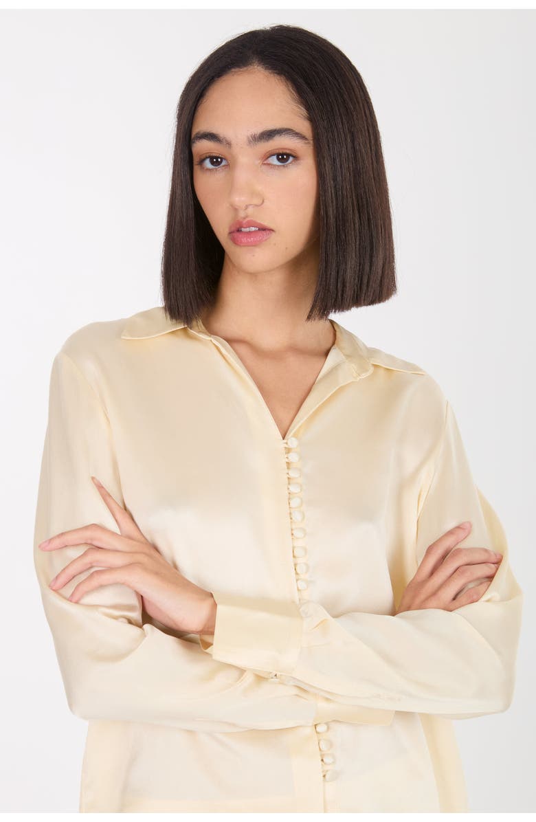 SECRET MISSION Joanne Blouse, Alternate, color, Vintage Crème