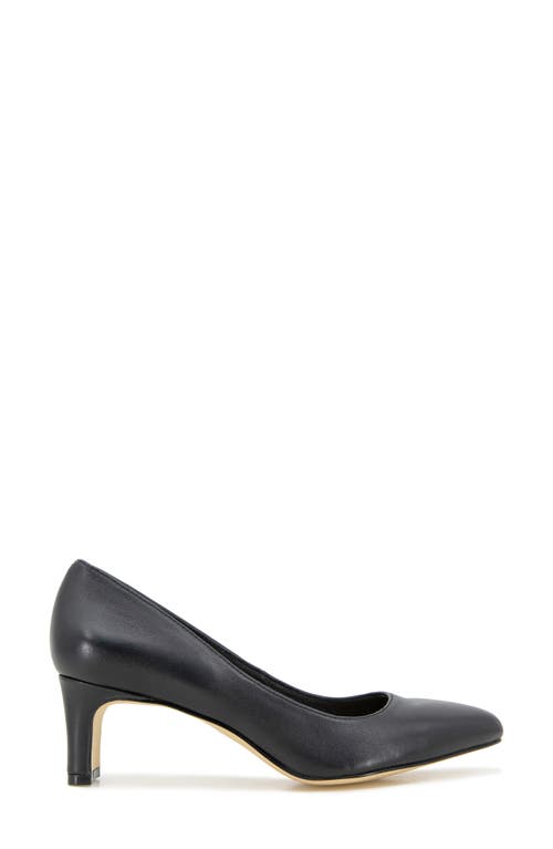 Andre Assous Wynne Leather Pump In Black