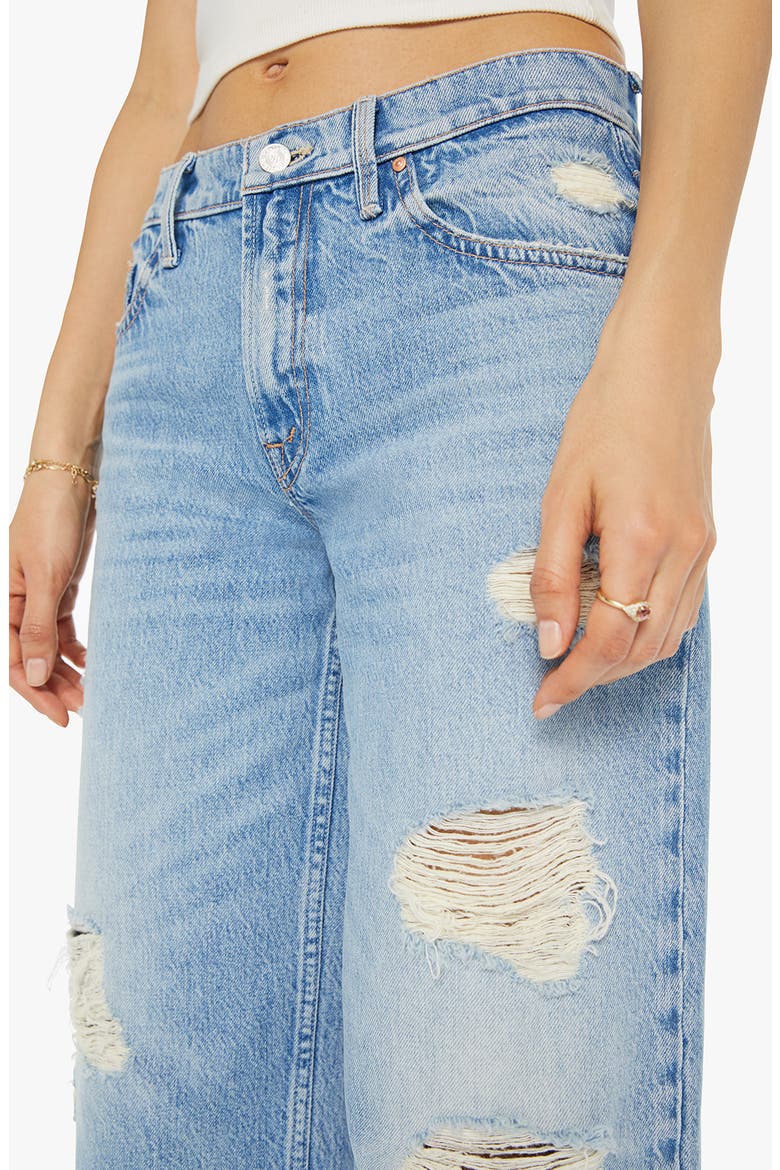 The Down Low Spinner Hover Ripped Ankle Jeans, Alternate, color, HOLEY ROLLER