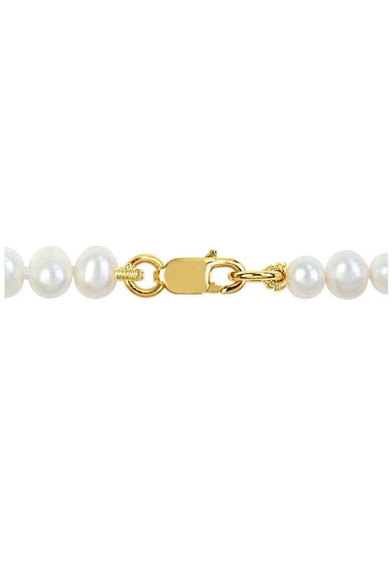 Cultured Freshwater Pearl Bracelet, Alternate, color, WHITE
