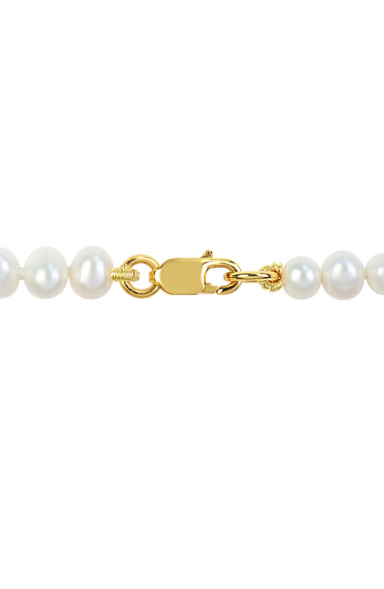 DELMAR Cultured Freshwater Pearl Bracelet, Alternate, color, White