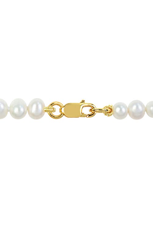 Delmar Cultured Freshwater Pearl Bracelet In White