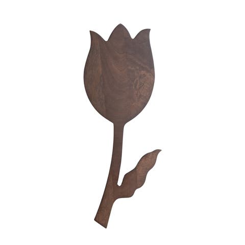 Tulip Shaped Mango Wood Serving Board