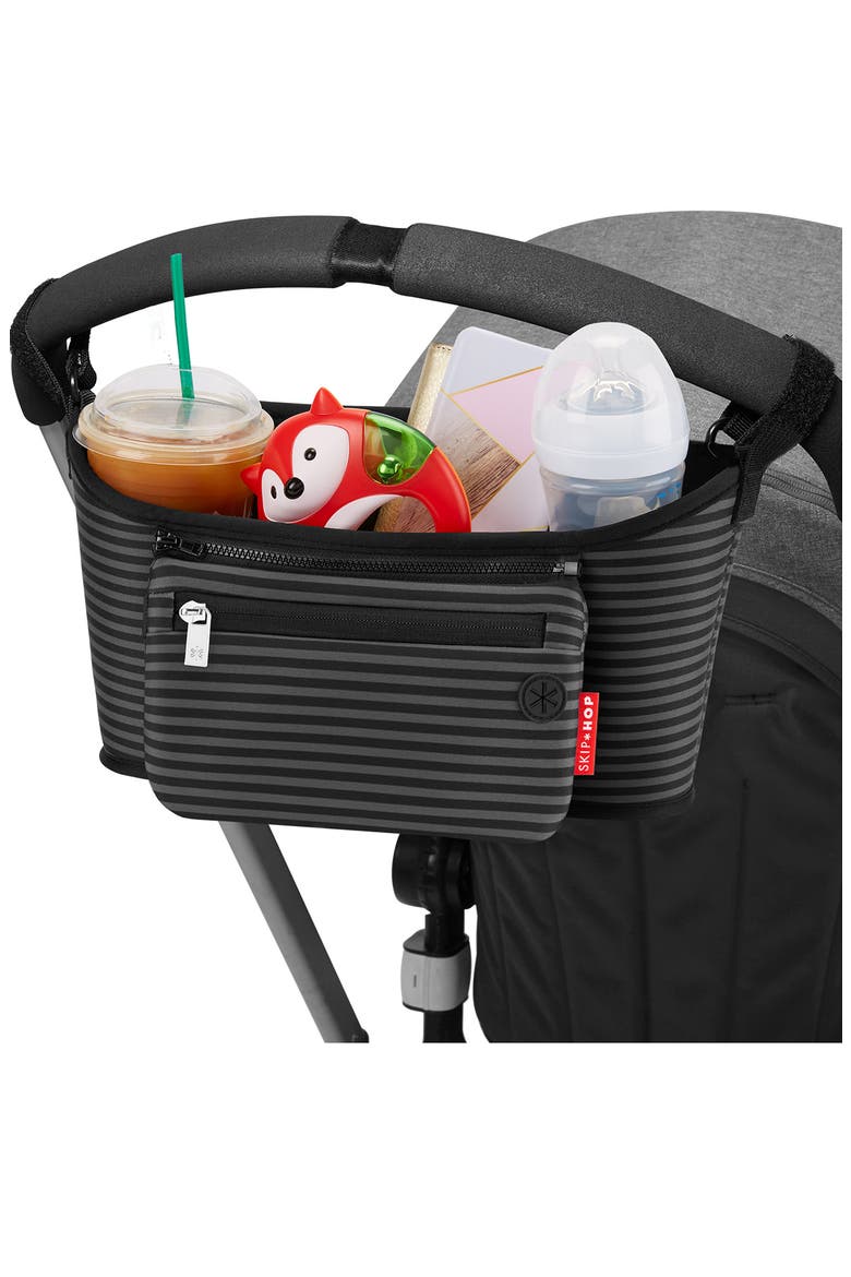 Grab & Go Stroller Organizer, Alternate, color, BLACK
