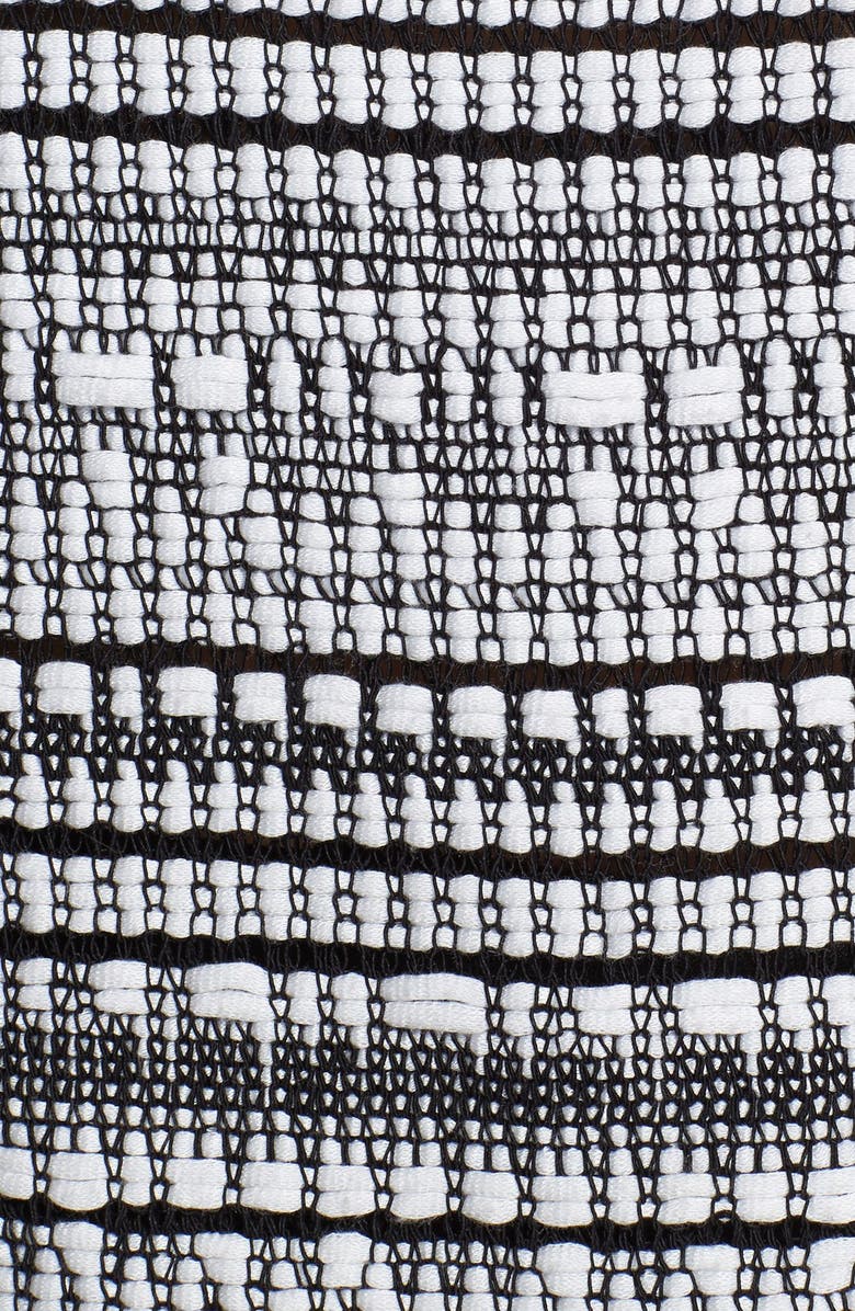 Helmut Lang Sleeveless Variant Grid Print Tunic, Alternate, color, 