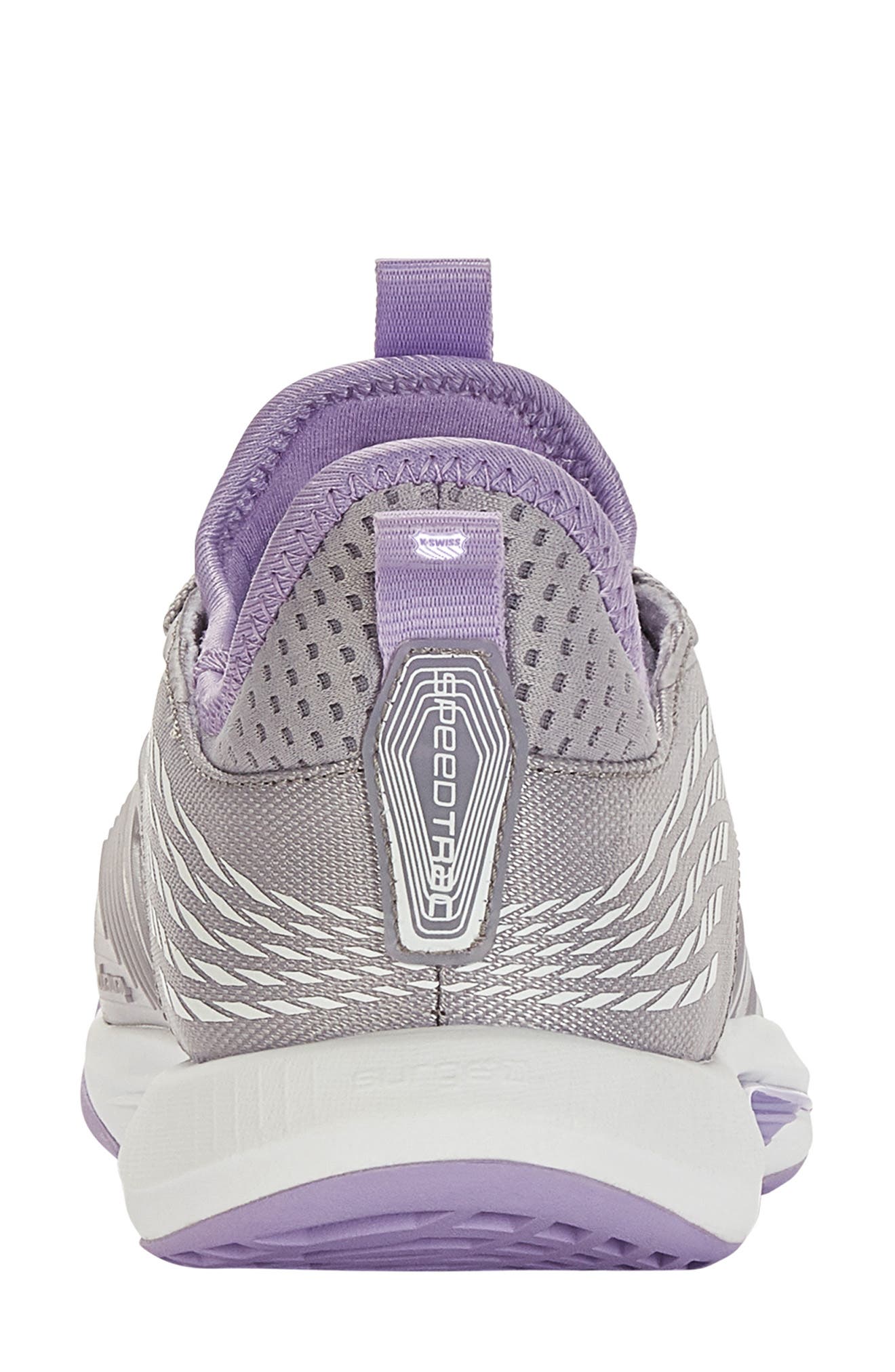 K-Swiss SpeedTrac Sneaker, Alternate, color, Rain/ White/ Purple
