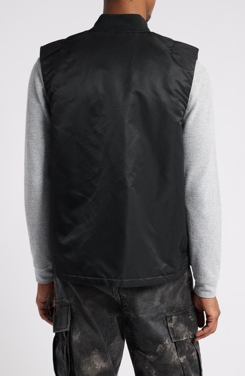 Alpha Industries MA-1 Mod Water Resistant Vest, Alternate, color, Black