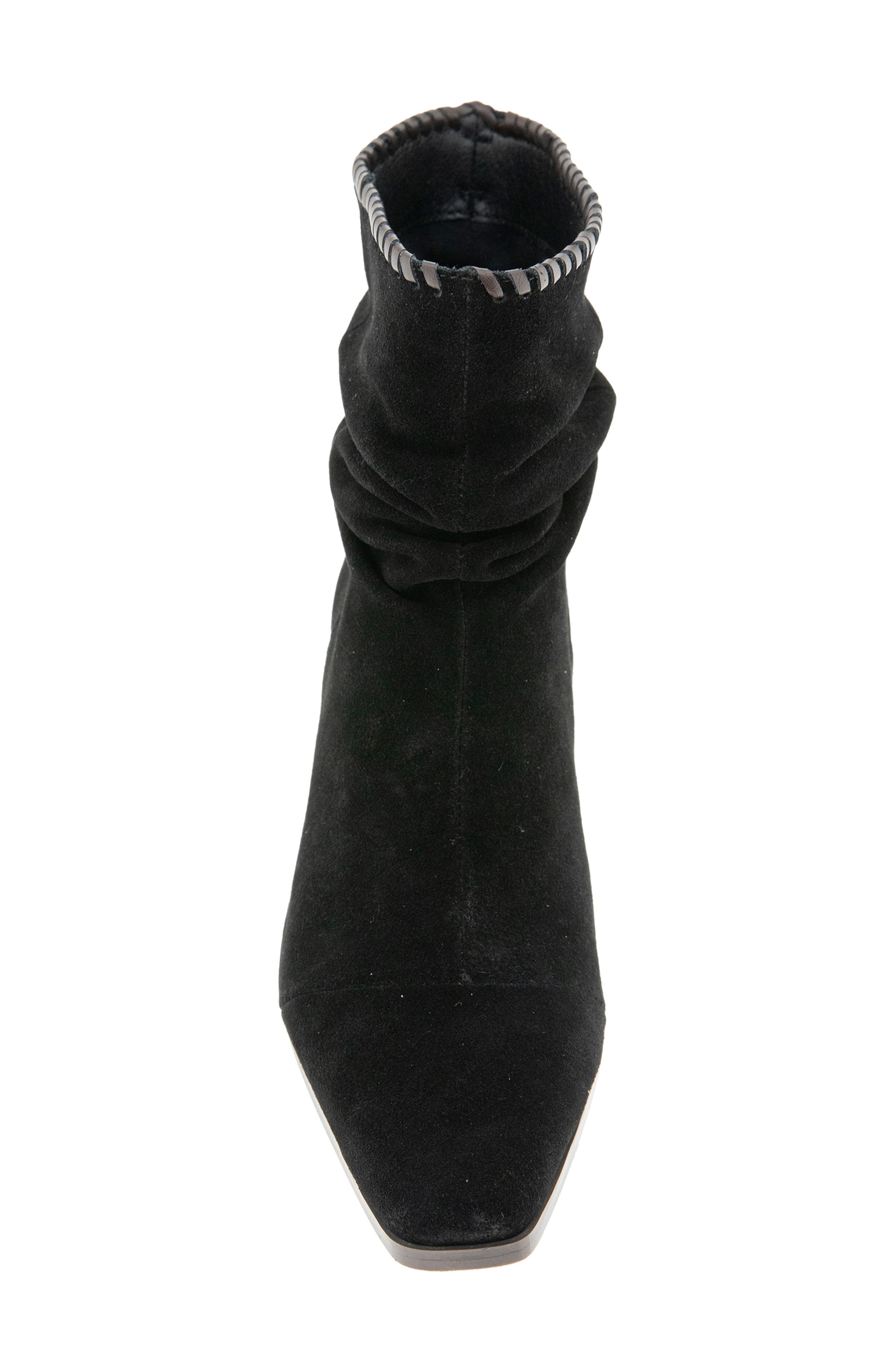 Splendid Jose Cap Toe Slouch Bootie, Alternate, color, Black