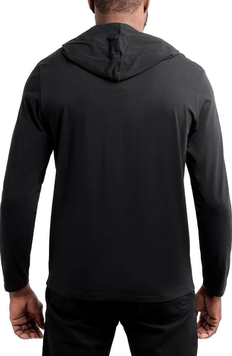 XRAY Long Sleeve Hooded T-Shirt, Alternate, color, Black