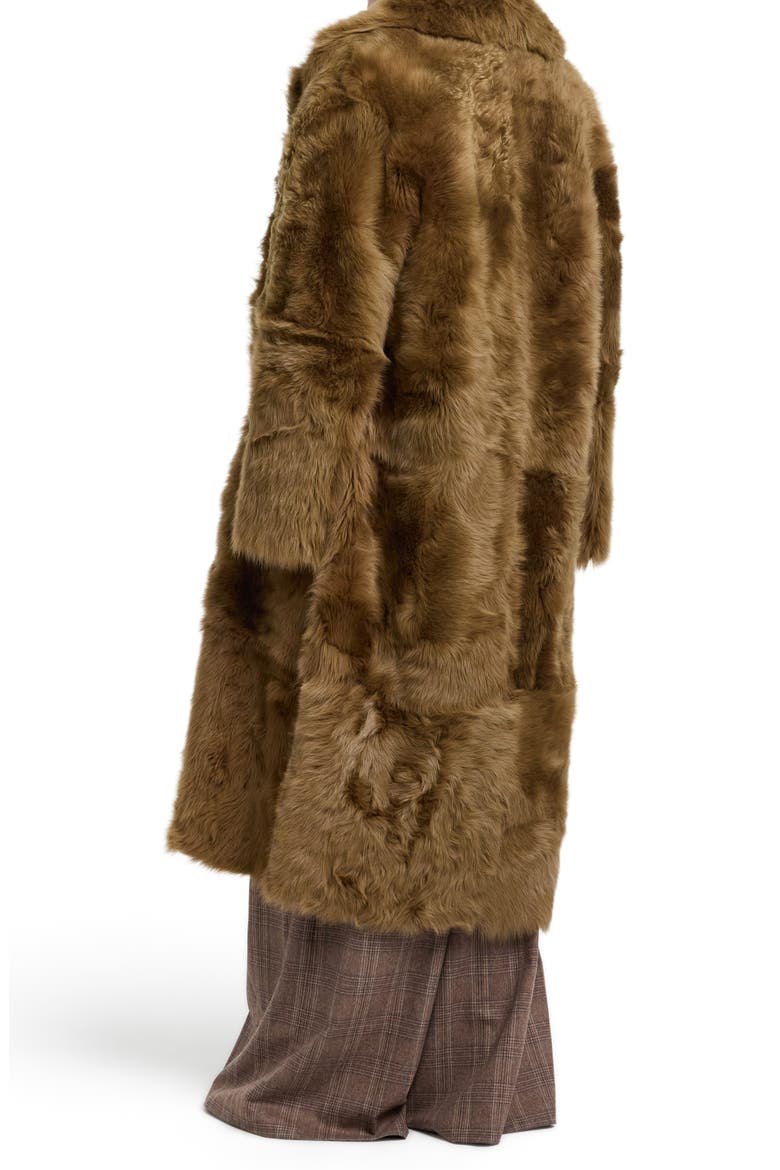Theodore Genuine Shearling Coat, Alternate, color, KANGAROO