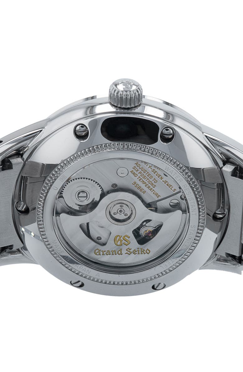 Watchfinder & Co. Grand Seiko Preowned 2023 Elegance Collection GMT Automatic Bracelet Watch, 39.5mm, Alternate, color, 