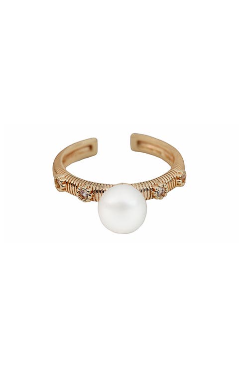 Cultured Pearl Ring