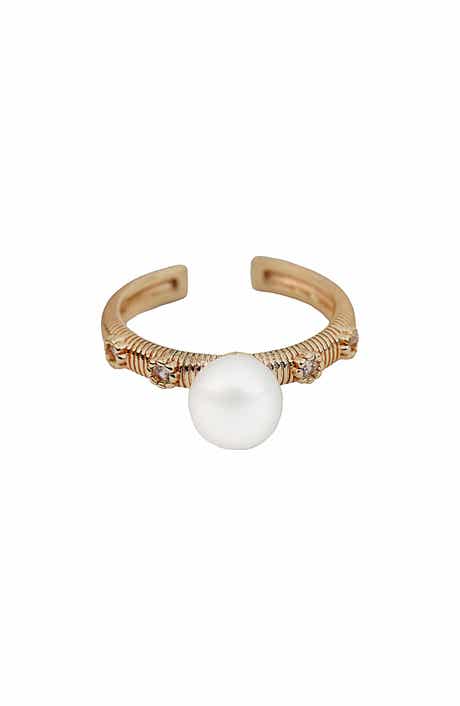 Panacea Cultured Pearl Ring