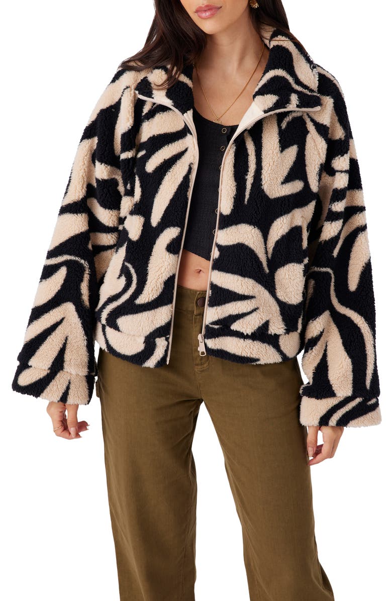 O'Neill Rori High Pile Fleece Jacket, Alternate, color, 